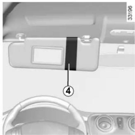 DACIA Logan MCV (2013) - Miroirs de courtoisie 2 - 1