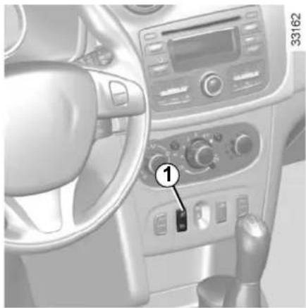 DACIA Logan MCV (2013) - RÉGULATEUR-LIMITEUR DE VITESSE : fonction régulateur (1/4) - 1