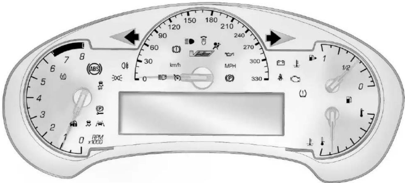 CADILLAC ATS Berlina (2017) - Combinéd'instruments - 2