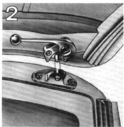 RENAULT R 1133 Caravelle (1966) - Contre-poignées - 3