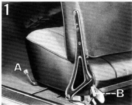 RENAULT R 1133 Caravelle (1966) - Verrouillages - 4