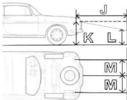 RENAULT R 1133 Caravelle (1966) - Remplacement d'une lampe - 1
