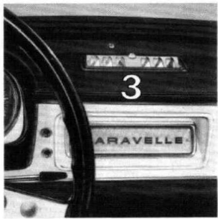 RENAULT R 1133 Caravelle (1966) - Banquette arrière - 3