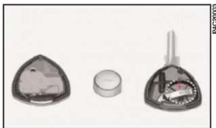 LANCIA Ypsilon (2001) - REEMPLACEMENT DES PILES (fig. 4) - 2