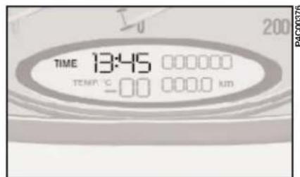 LANCIA Ypsilon (2001) - THERMOMETRE DE TEMPERATURE EXTERIEURE (fig. 40) - 2