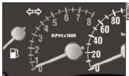 LANCIA Ypsilon (2001) - THERMOMETRE DE TEMPERATURE EXTERIEURE (fig. 40) - 3