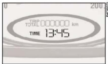 LANCIA Ypsilon (2001) - THERMOMETRE DE TEMPERATURE EXTERIEURE (fig. 40) - 1