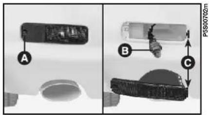 FIAT Barchetta (2003) - FEUX DE PLAQUE MINERALOGIQUE fig. 25 - 2