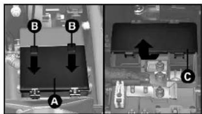 FIAT Barchetta (2003) - Fusibles logés dans le compartiment moteur (sur la paroi pare-feu) fig. 34 - 2