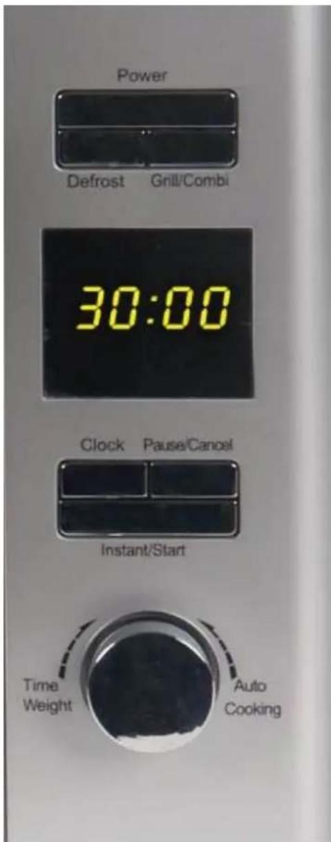 HARPER HMO550E - Panneau de commande - 1
