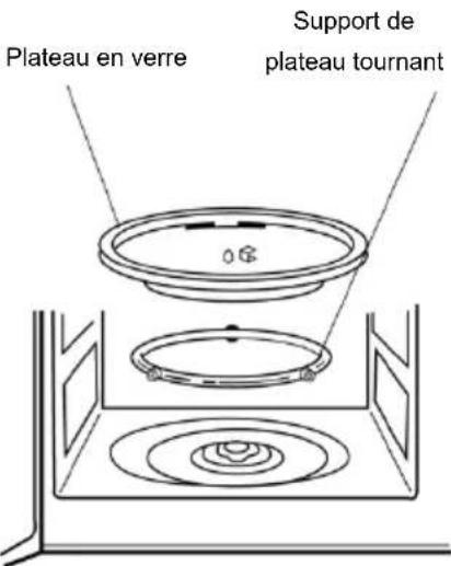 HARPER HMO300 - PLATEAU EN VERRE - 1