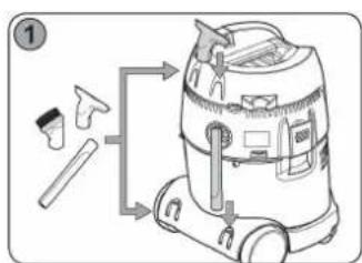 Sidamo DCP 25 - Mise en place des accessoires - 1