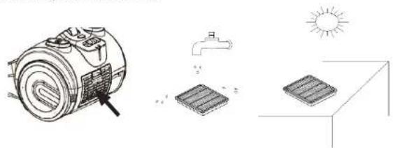 LISTO AS18 L1 - NETTOYAGE/REMPLACEMENT DU FILTRE DE SORTTE D'AIR MOTEUR - 1