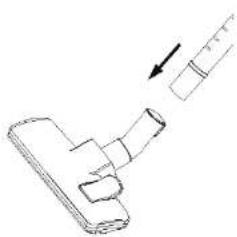 LISTO AS18 L1 - INSERER LA BROSSE COMBINEE DANS LE TUBE TELLESCOPIQUE - 1