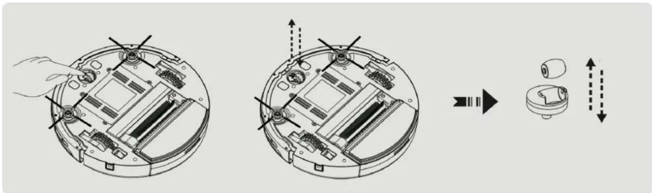 E.zicom E.ziclean Slim - NETTOYAGE DE LA ROUE AVANT - 1