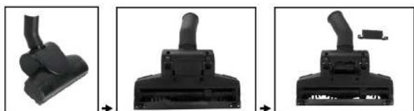 CALIFORNIA JC601 - Brosse mini-turbo - 1