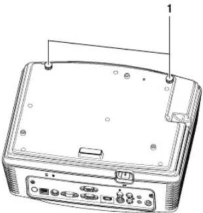 MITSUBISHI XD620U - Vue de dessous - 1