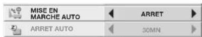 MITSUBISHI HC910 - Réglage des menus : - 5