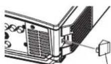 MITSUBISHI HC910 - Avant d'installer ce fi titre au projecteur, veillez à débrancher le projecteur de la prise murale. - 3