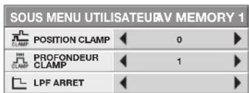 MITSUBISHI HC910 - Pour annuler le menu : - 1
