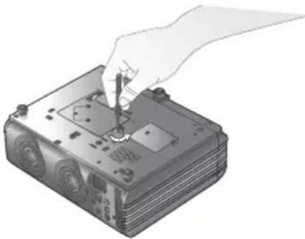 HP VP6200 - Remplacement de la lampe - 8