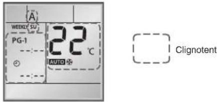 TOSHIBA RAS16G2KVP - Réglage du mode MINUTERIE HEBDO - 1