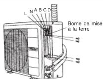 TOSHIBA RAK60PPA - Câblage du groupe extérieur - 1
