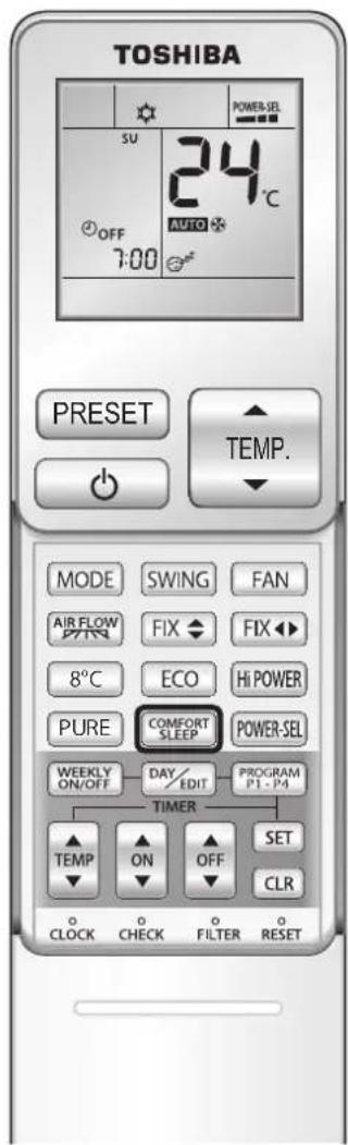 TOSHIBA RAS13G2KVP - Utilisation de la minutesie - 2