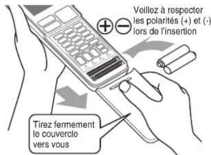TOSHIBA RAS13G2KVP - Insertion des piles - 2