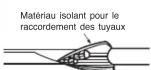 TOSHIBA RAC60WPA - Isolation et maintenance des raccordements de tuyau - 1