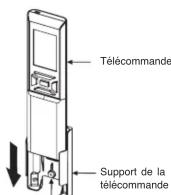 TOSHIBA RAC60WPA - Installation de la télékommande - 1