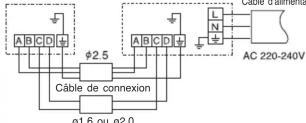 TOSHIBA RAC60WPA - Procedure de cablage - 1