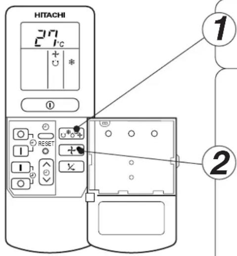 HITACHI RAS14G4 - ■CONDITIONS D'UTILISATION EN MODE AUTOMATIQUE - 1