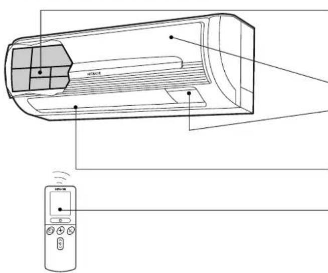 HITACHI RAS07G4 - APPAREIL D'INTÉRIEUR - 1