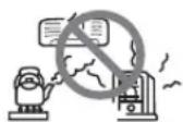 HITACHI RAC50WEA - CAUTION - 1