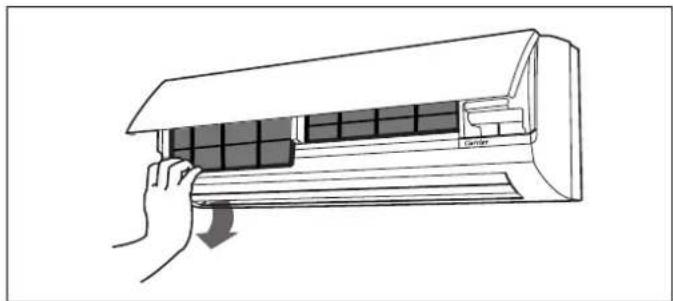 CARRIER 42PHQ018 - Le nettoyage des filtres - 1