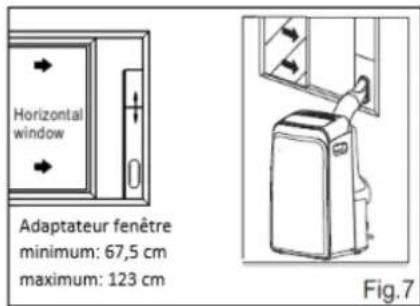 COMFEE MP PD 09 CRDN1 - Installation avec adaptateur fenêtre - 2