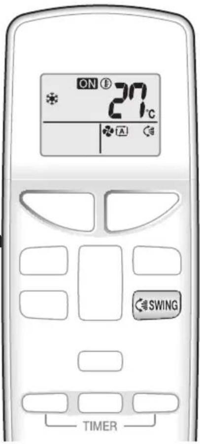 ON 27°C SWING TIMER