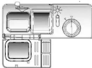 THOMSON TDW 60 Silver - Utilisation du liquide de rinçage et du distributeur de détergent - 1