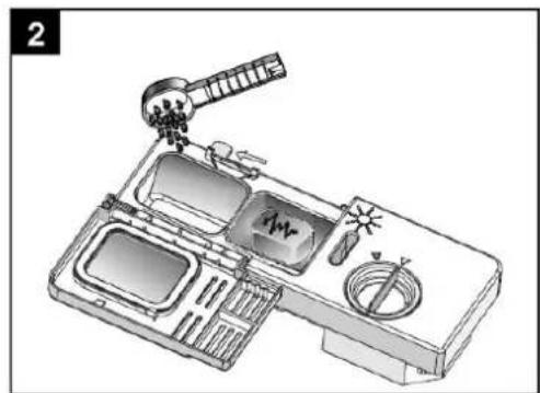 THOMSON TDW 60 Silver - Remplissage du détergent - 2