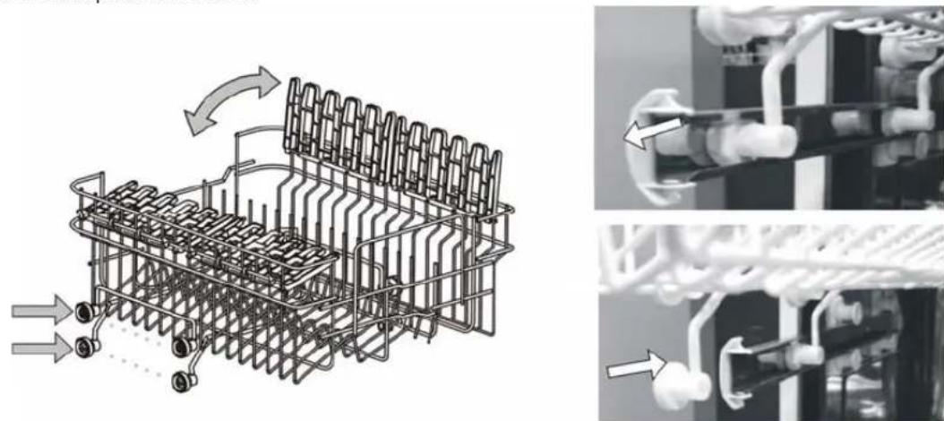 HYUNDAI HY9270MS.09 - Réglage du panier supérieur - 1