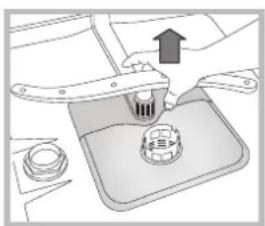 HOTPOINT-ARISTON LST 329 - Nettoyer les bras de lavage - 2