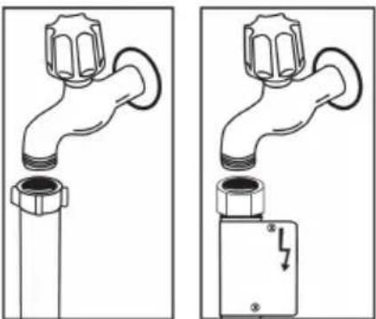 Finlux FINR.D14A+ - Tuyau d'arrivée d'eau - 1
