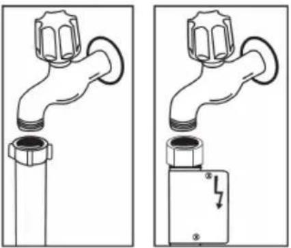 Finlux FINR.D13 - Tuyau d'arrivée d'eau - 1