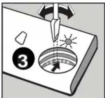 Finlux FINR.D13 - Remplissage du compartiment à produit de rinçage et réglage du doseur - 2