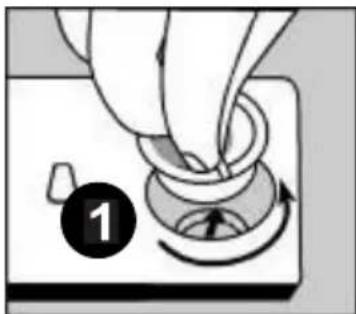 Finlux FINR.D13 - Remplissage du compartiment à produit de rinçage et réglage du doseur - 1