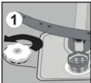 Finlux FINR.D13 - Chargement du sel dans le réservoir de l'adoucisseur d'eau - 1