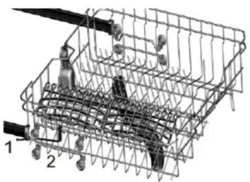 DAEWOO DDW0G1214L - Ajuster le compartmentement supérieur - 1