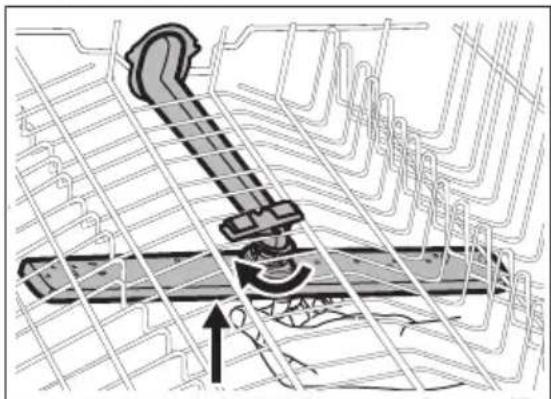 AEG F88752M0P - Pulizia del mulinello superiore - 1