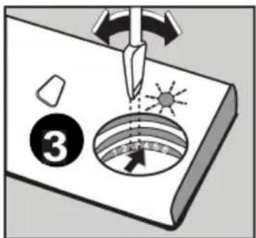 TELEFUNKEN TLVSI1647DBA++ - Remplissage du compartiment à produit de rinçage et réglage du doseur - 2